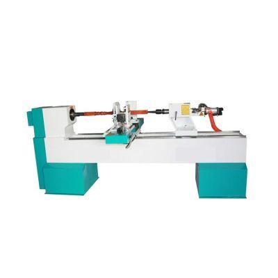 Jinan Woodworking CNC Wood Turning Lathe Carving Machine with Spindle for Staircase, Rome Column, Baseball Bat, Chair Legs
