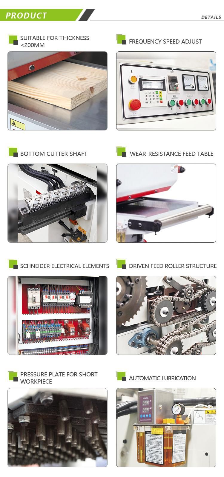 Automatic Feeding Double-Side Planer Wood Planer
