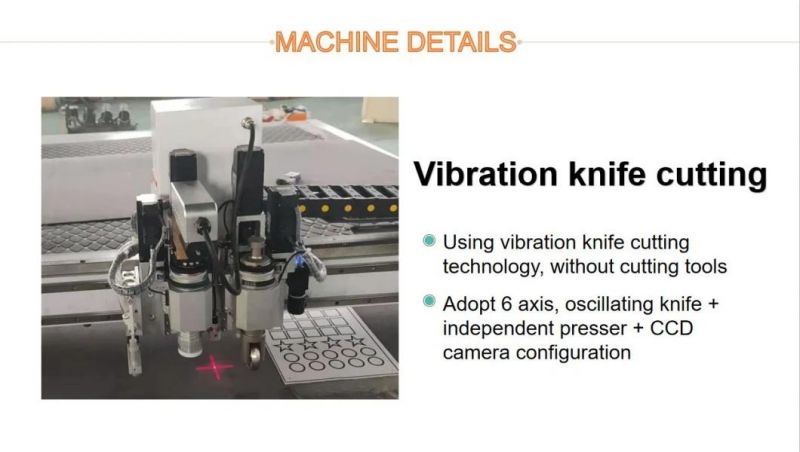 Hot Sale Fast Speed CNC Fabric Cloth Textile Vibrating Knife Cutting Machine