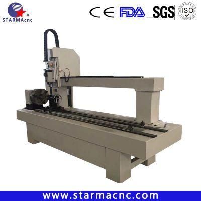 Starmacnc Manufacture CNC Router Machine with Rotary 500mm Engraving