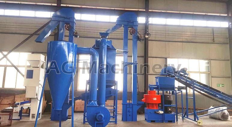 1t/H-5t/H Biomass Fuel Wood Sawdust Pellet Production Line