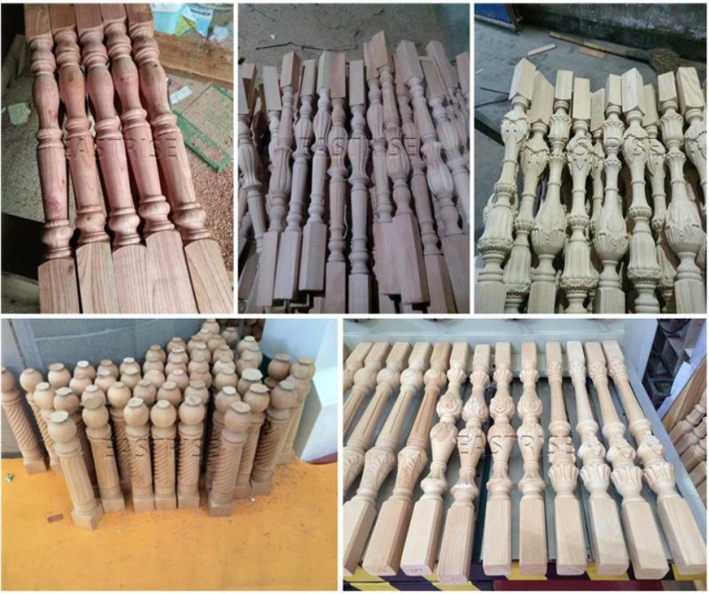 Wooden Chair Leg Baseball Bat Making Machine, CNC Wood Turning Lathe Machine