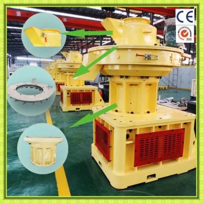 Efficient Centrifugal 1-8 Ton/Hour Wood Pellet Mill Machine for Sale