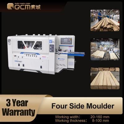 QMB516ET 5 Head 4 Sided Planer Moulder Woodworking Machine Made In China Factory Manufacture Supplier Spindle Thicknesser Wood Planer Machine