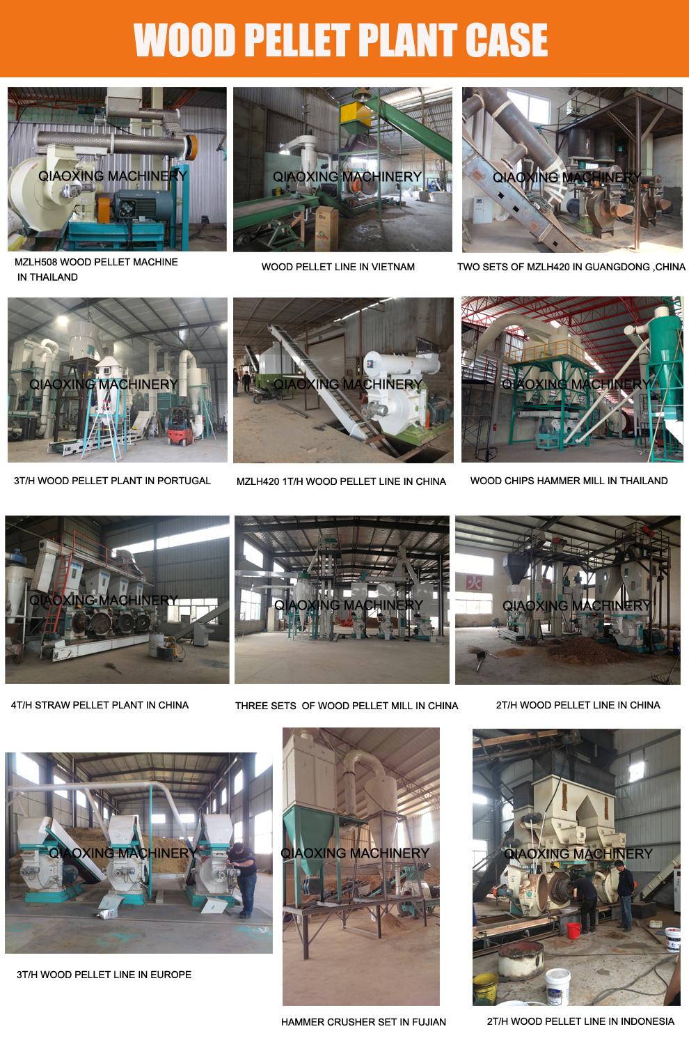 China Supplier 0.5-10t/H Complete Wood Pellet Production Plant Sawdust Wood Pellet Production Line