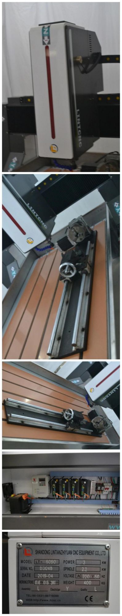 6090 CNC Router Mini Metal for 3D Work Lt6090