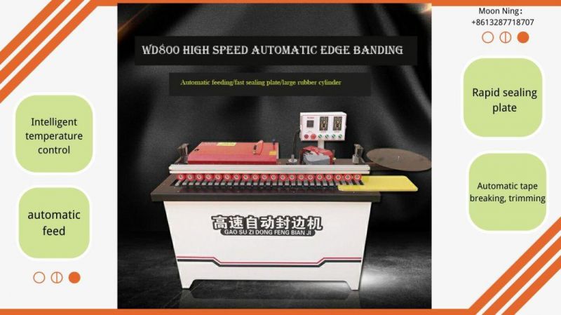 Wood Working Door Edge Banding Corner Rounding Machine for Plywood