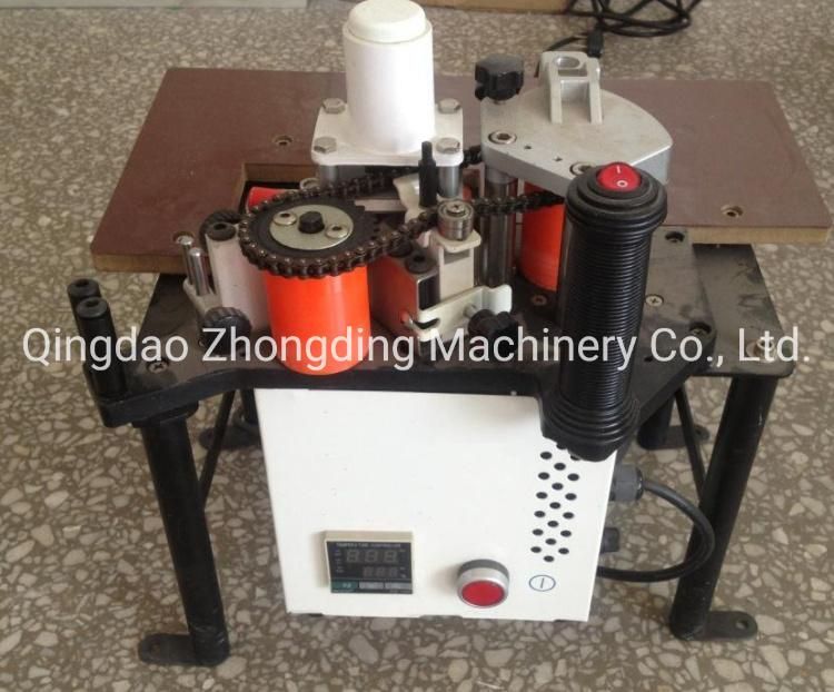 Small Size Portable Edge Banding Machine Shaped Panel Edge Bander