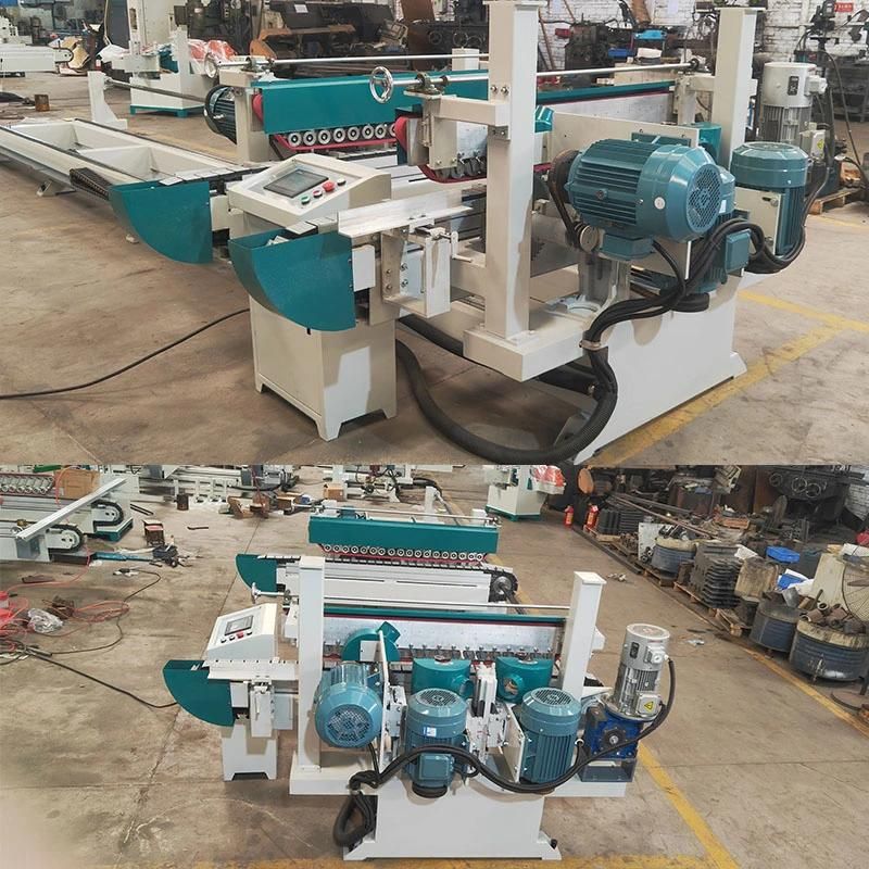 Double End Trimming and Tenoning Machine for Wooden Floor