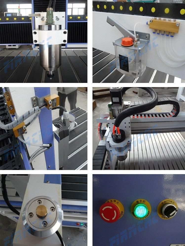 FM-6090 1.5kw/2.2kw Mini CNC Wood Router for Engraving Acrylic Metal