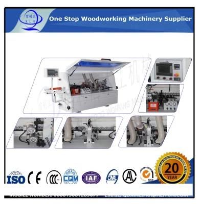 Automatic Double End Edge Bander Wood Edge-Band Gluing Machine for PVC MDF Edge Banding Machine for Softforming Edge