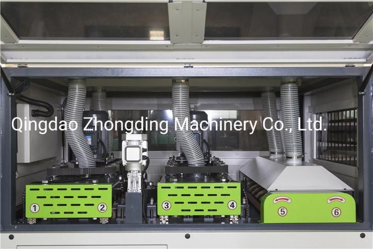 Woodworking Brush Sanding Machine After Engraving