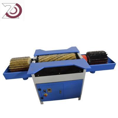 Three Heads Wood Brush Sanding Machine Small Wood Polishing Machine