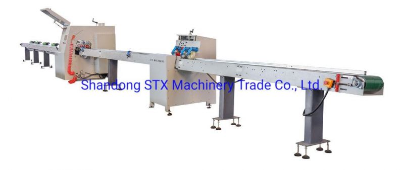 Precision Automatic Wood Finger Joint Shaper Press Assembler Machine
