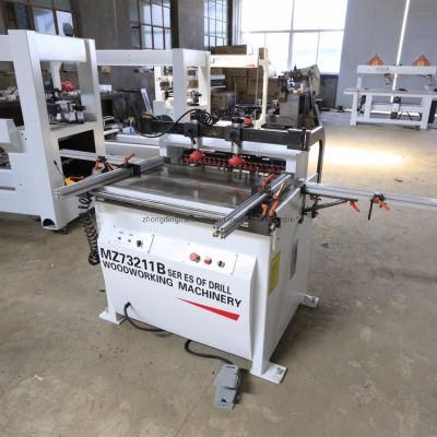 Single Row Multi-Spindle Woodworking Drilling Machine Wood Driller Boring Machine for Sale