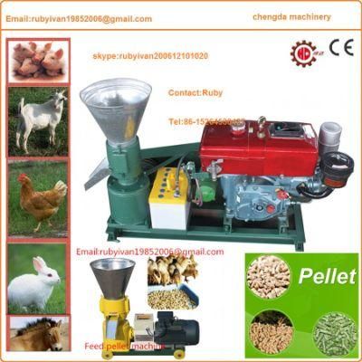 8HP to 150HP Diesel Engine Driven Feed Pellet Making Machine and Wood Pellet Making Machine