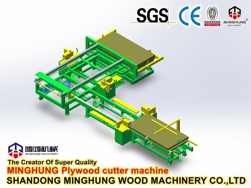 Adjustable Woodworking Machinery Plywood Edge Trimming Saw