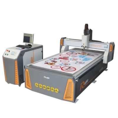 Factory Direct Supply CCD Advertising CNC Router Rj-1325 for Engraving Wood