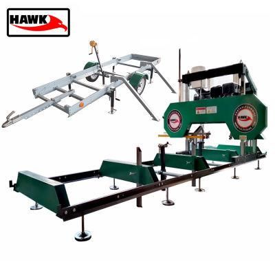 Wood Working Machine with Bandsaw Blades Horizontal Band Portable Sawmill