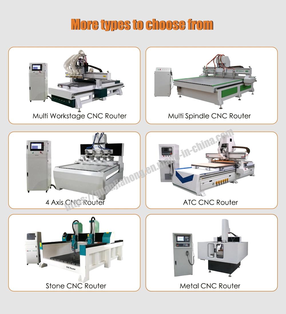 Two Head, 8 Spindles CNC Router CNC Engraving Machine for Wood