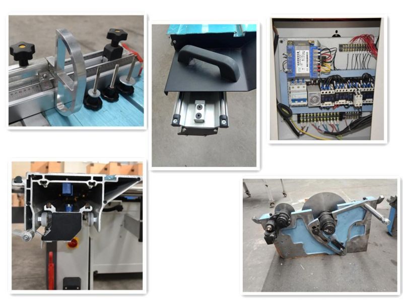 Electrical Tilting Sliding Table Saw Machine