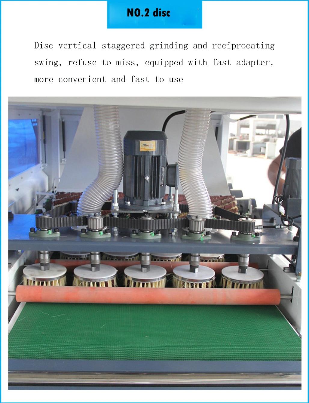 Furniture Industry Polishing Sanding Brush Machine for Door Cabinet