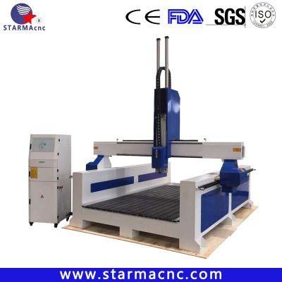 China High Precision 600mm Z Axis Wood 1325 CNC Router