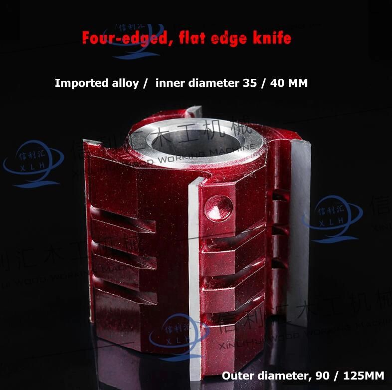 Shape Cutter for Window-Shades Making with Tct Cutter Woodworking Tools Carbide Triple Tct Shaper Door Core Plate Knife Cutter Moulder Cutter Head