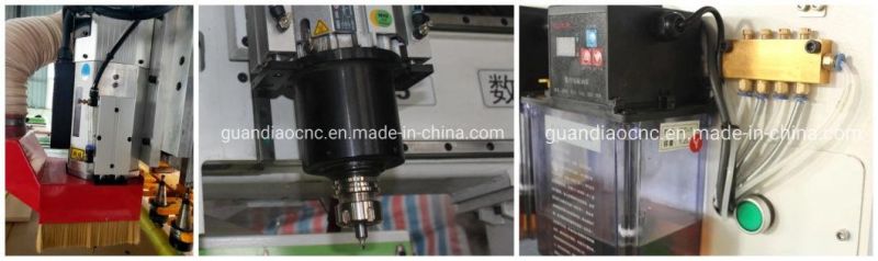 Professional Multi Spindle 1325 CNC Glass Cutting Machine Price for Sale