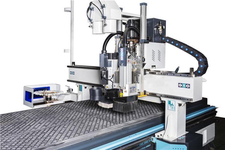 Atc CNC Router with Round Disc Tool Changing Magazine