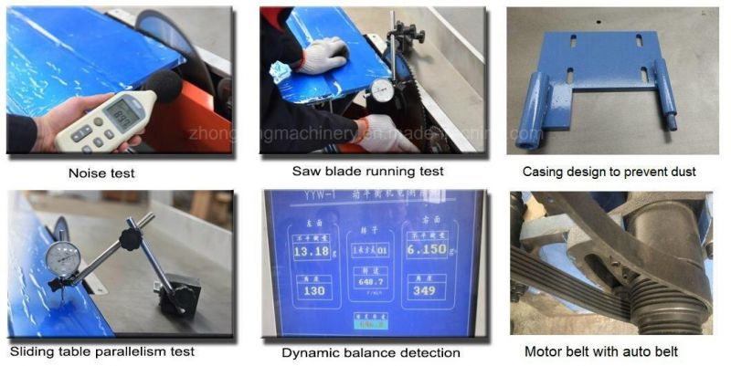 Zd400t Push Table Sawwood Cutting Machine Precision Panel Saw with Heavy Sliding Table