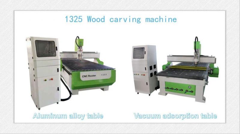1325 Metal Milling CNC Router Aluminum Cutting Machines for Wood Engraving Cabinet Door