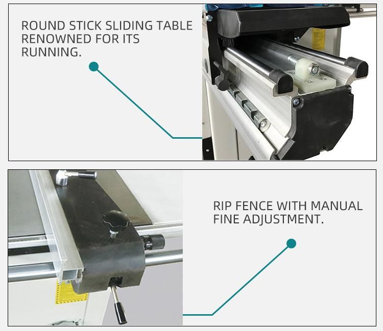 ZICAR 3200mm woodworking sliding table panel saw machine