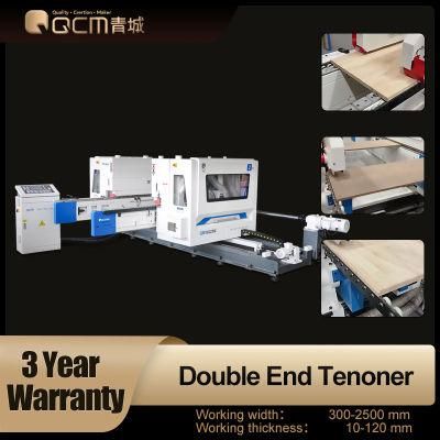 QMX6025M Woodworking machinery Double end tenoner for cutting MDF board