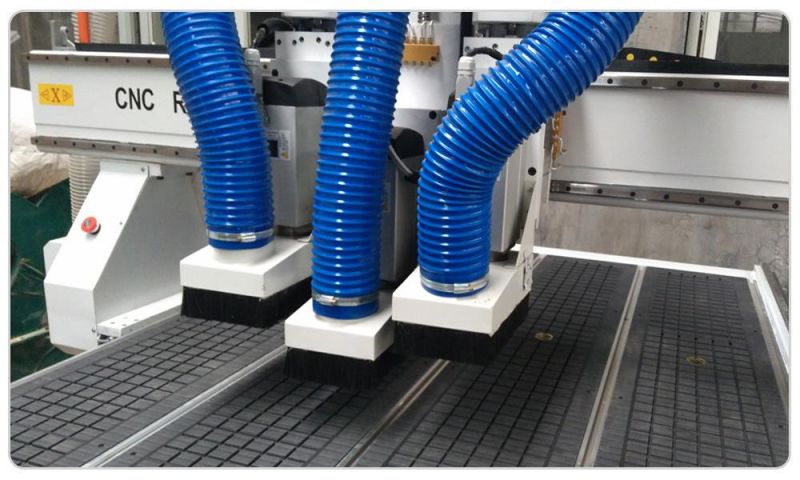 1325 Vacuum Table, 3 Spindle, Auto Tool Change Wood Door CNC Router, CNC Engraving Machine