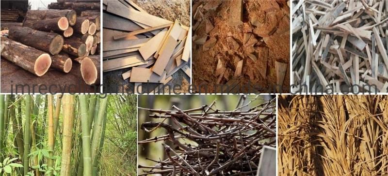 Multifunction Waste Wood Logs / Trunks / Reed Poles / Leaves Crusher for Recycling