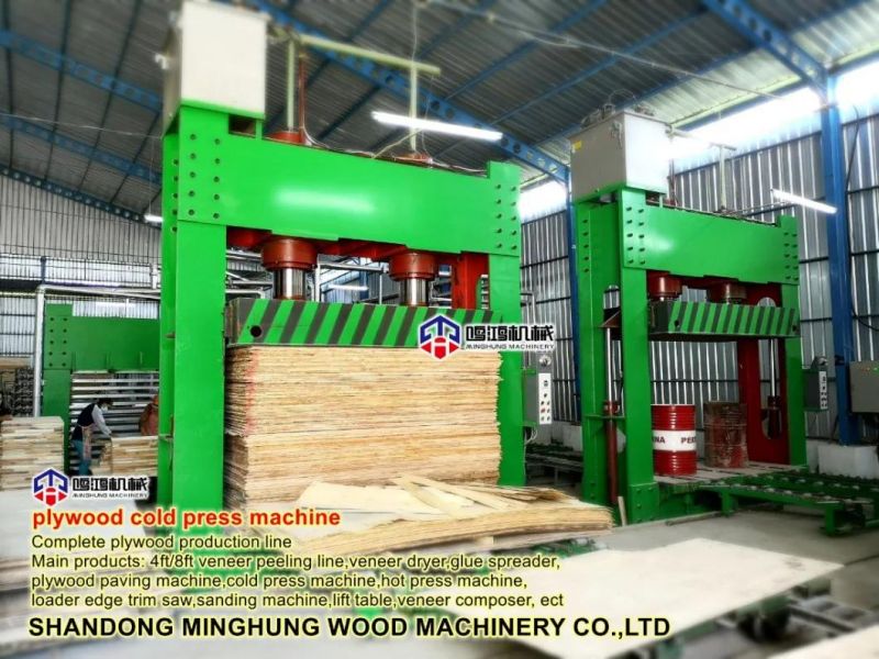 5005 Cold Press Plywood Machine for Pre Pressing Plywood