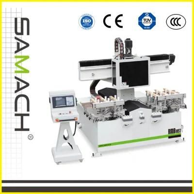 CNC Router Aluminum Wood Brass Carving Engraver Woodworking Machine Furniture Door Processing Making