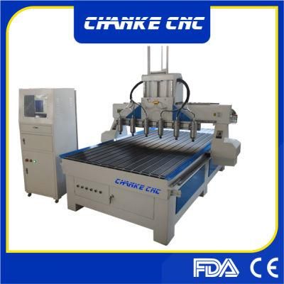 1300X2500mm 4 Heads CNC Acrylic Cutting Machine/Wood CNC Router