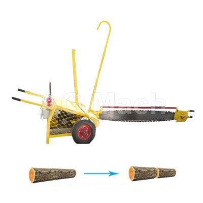 Portable Chain Sawmill Wood Slasher Log Sawing Machine