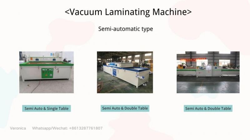 Laminating Machine Duplex Door Panel Woodworking Automatic Vacuum Blister Machine Cabinet PVC Laminating Machine