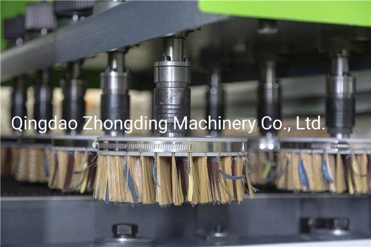 MDF Plywood Wood Brush Sanding Machine PU Polishing Machine