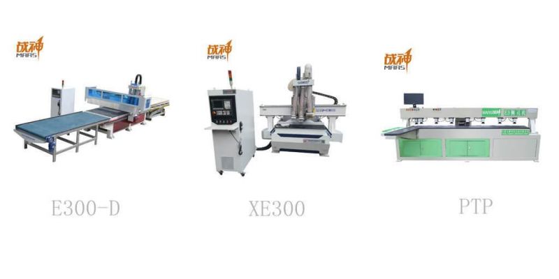 E300 CNC Machine Woodworking with Double Spindle for Wooden Speaker