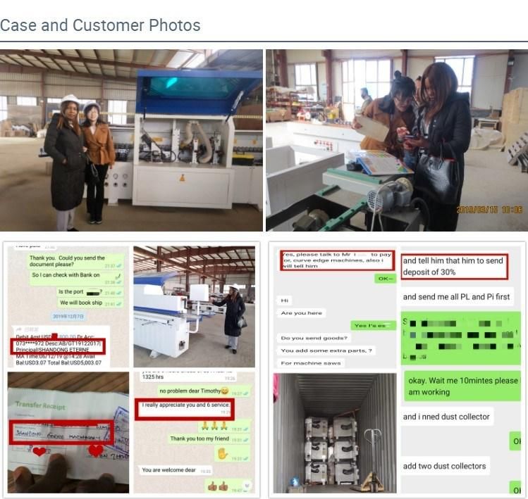 Automatic Woodworking Edge Banding and Sealing Machine with Rough Trimming