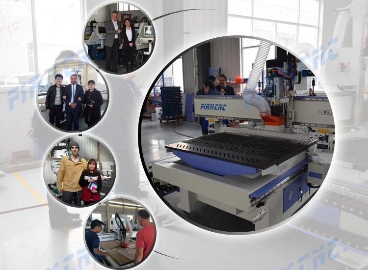 China 9.0kw Spindle 180 Degree Swing 1325 4 Axis Atc Wood CNC Router