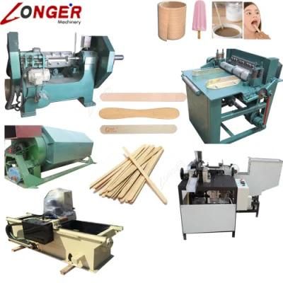 Industrial Wooden Ice Cream Stick Making Machine