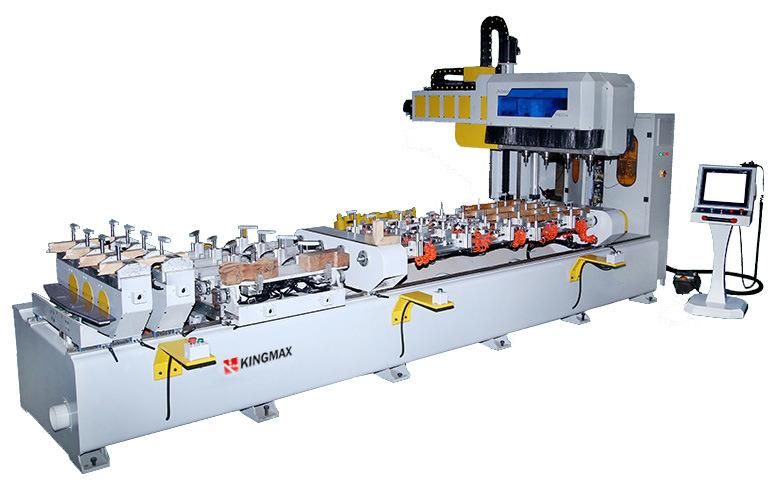 Four Axis CNC Machining Center Woodworking Tenon and Mortise Machine