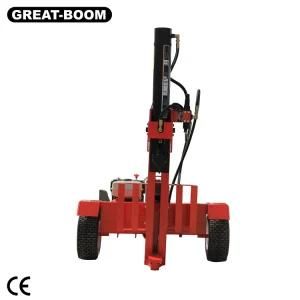 610mm Horizontal Kinetic Honda/Ducar/Briggs &amp; Stratton/Loncin 6.5HP Gasoline Flywheel Log Splitter