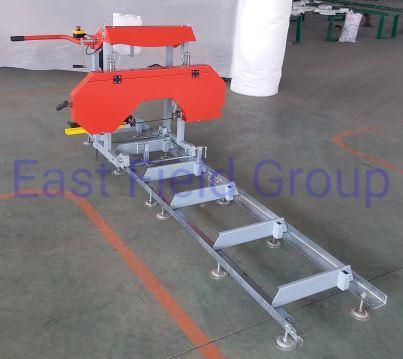 Sm360, Saw Mill for Garden, Movable Mini Saw Mill, Mini Band Saw Cutting Machine, Motor Type