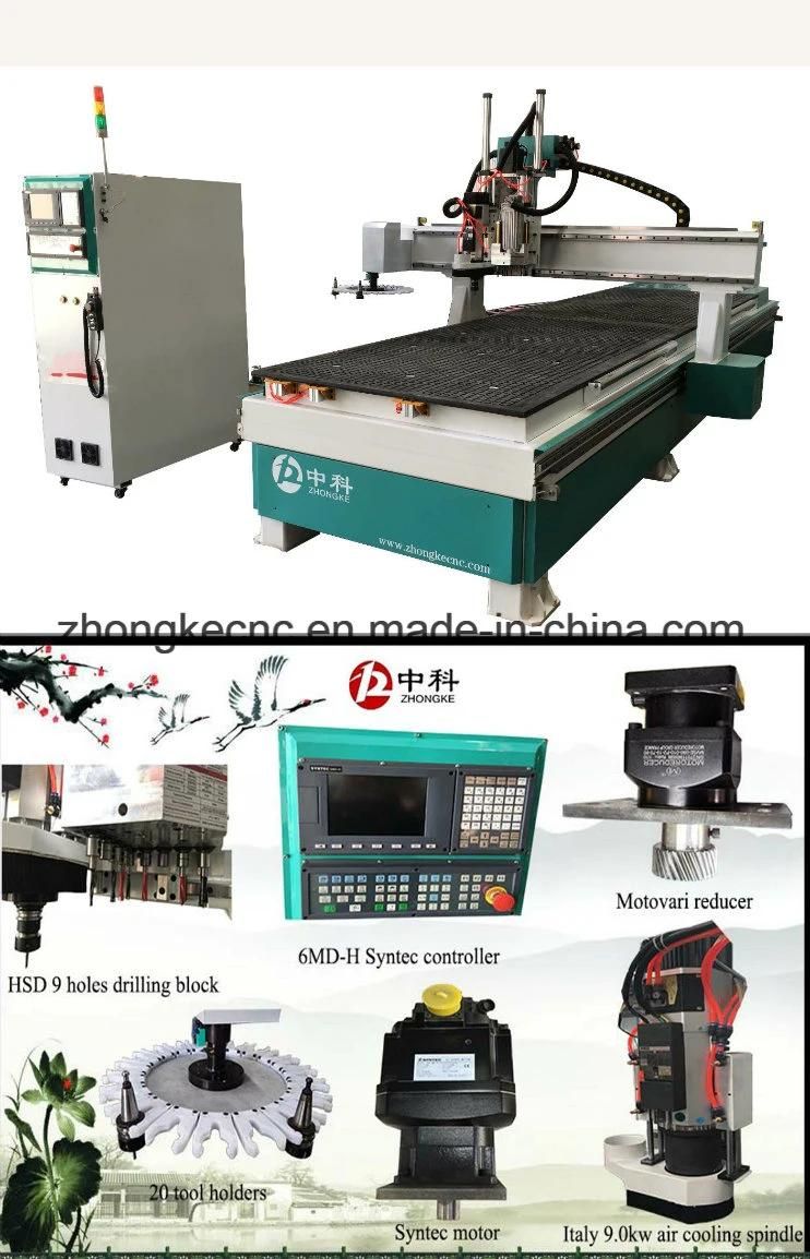 Atc Spindle 3D CNC Cutting Router